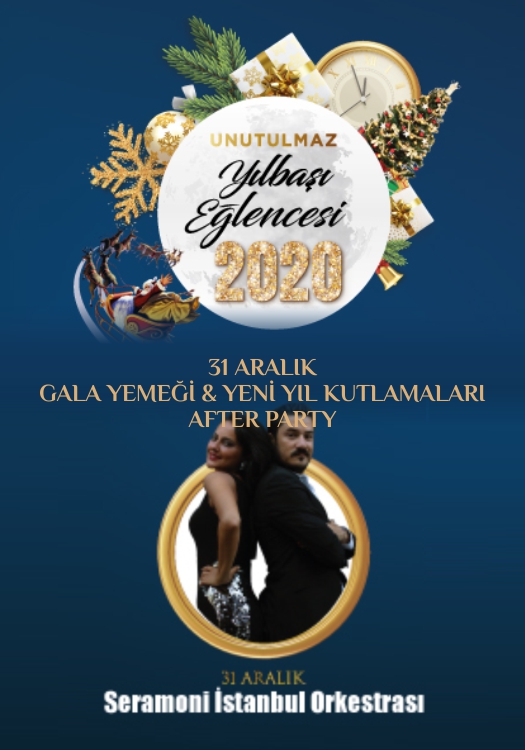 Seramoni İstanbul Orkestrası 2020 Yılbaşı Programı Rixos Sungate Hotel