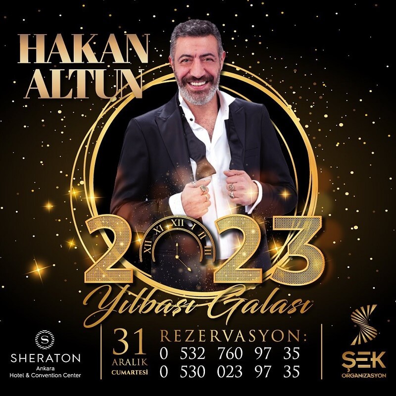 Sheraton Ankara Hotel Yılbaşı Programı 2023