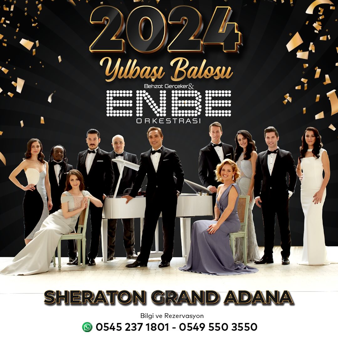 Sheraton Grand Adana Yılbaşı Programı 2024