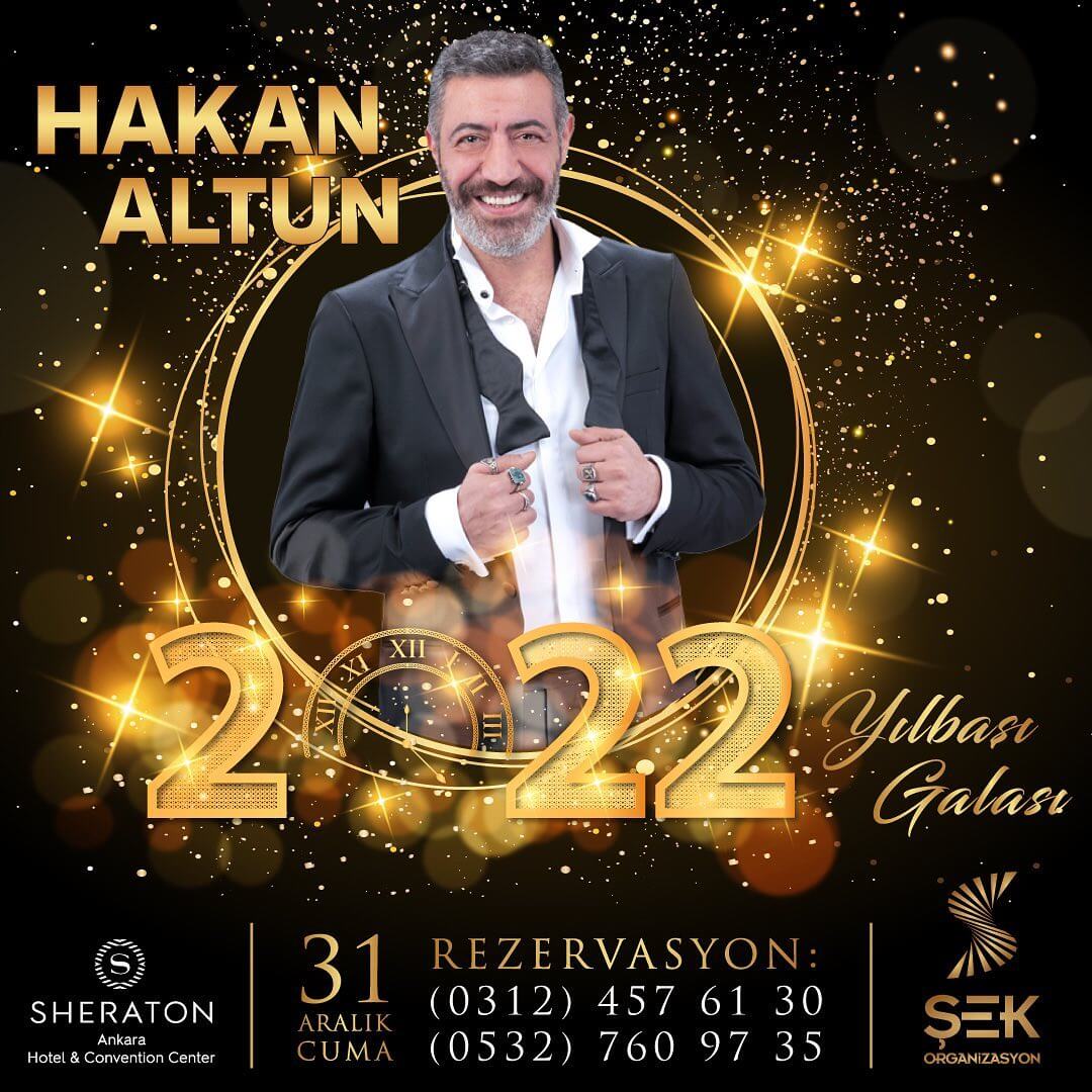 Sheraton Hotel Ankara Yılbaşı Programı 2022