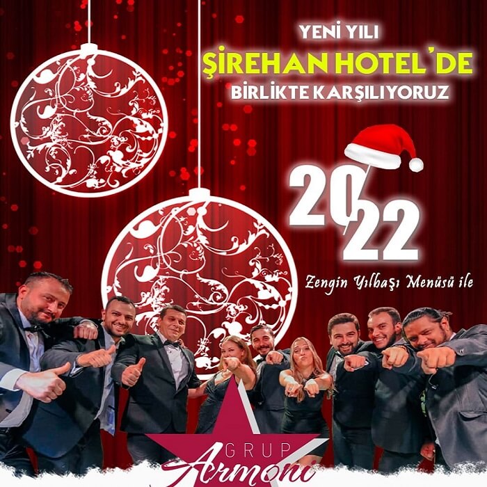 Şirehan Hotel Gaziantep Yılbaşı Programı 2022