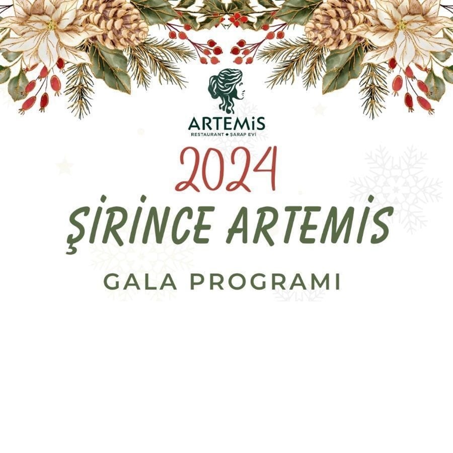 Şirince Artemis Restaurant Yılbaşı Programı 2024