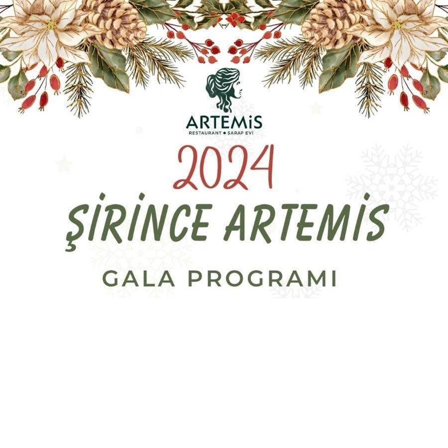 Şirince Artemis Restaurant Yılbaşı Programı 2024