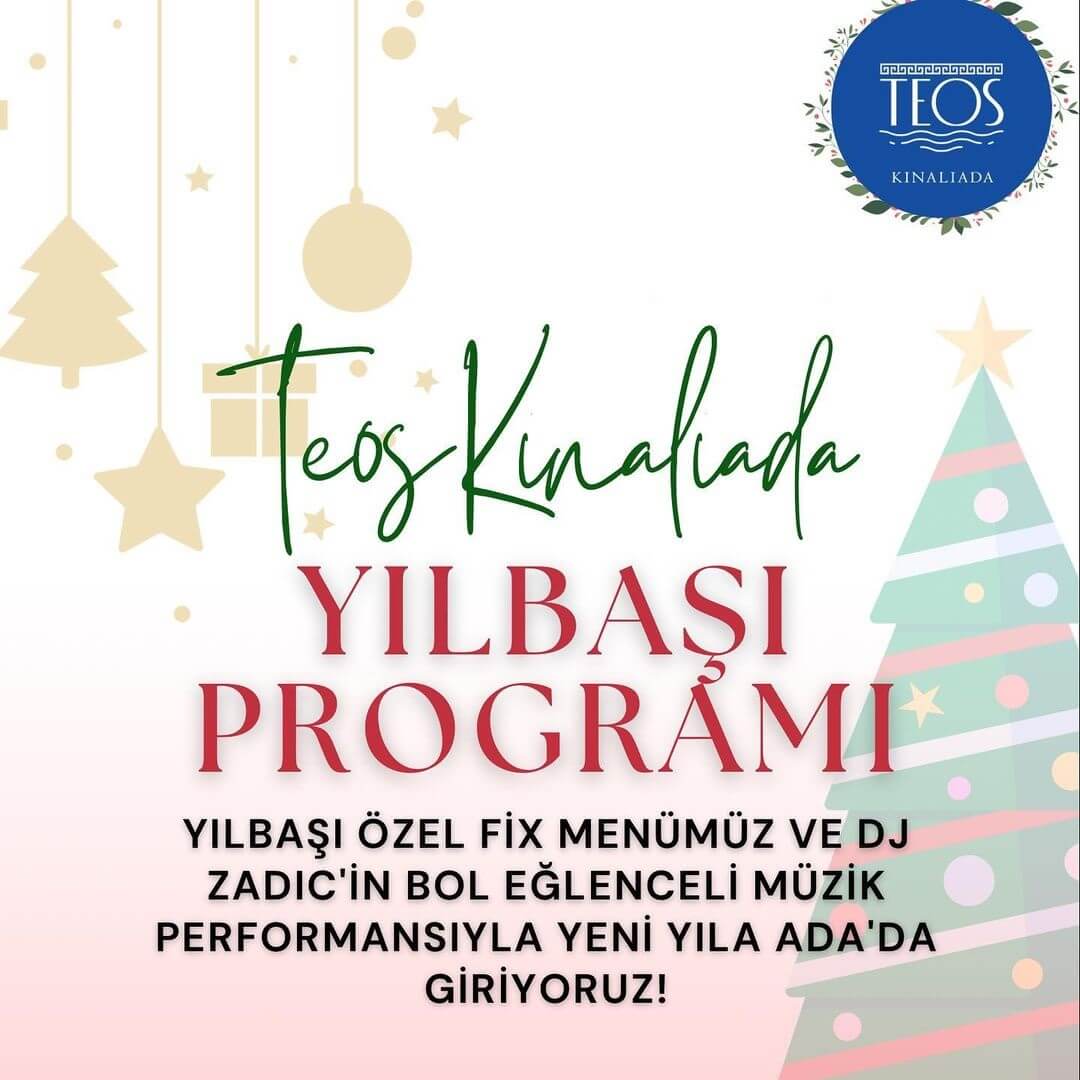 Teos Beach Club Kınalıada Yılbaşı Programı 2023