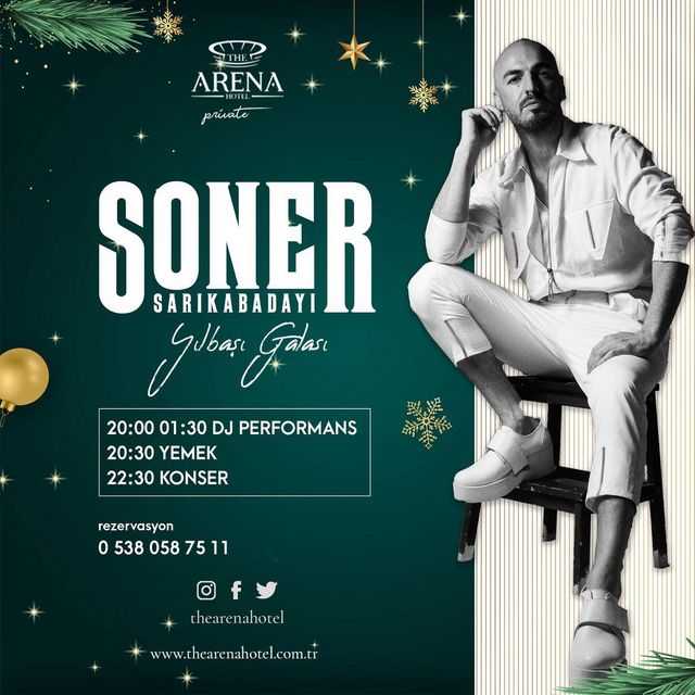 The Arena Hotel Gaziantep Yılbaşı Programı 2023