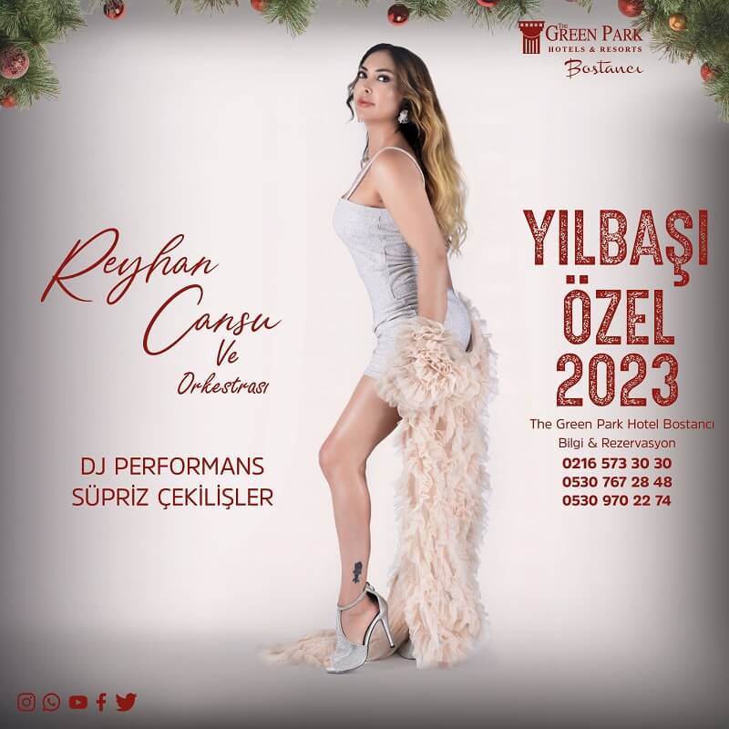 The Green Park Hotel Bostancı Yılbaşı Programı 2023