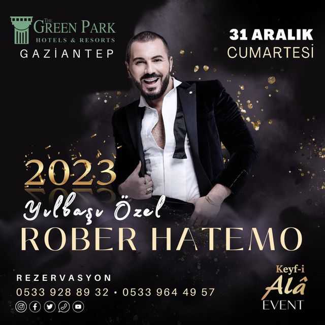 The Green Park Hotel Gaziantep Yılbaşı Programı 2023