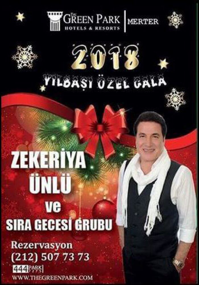 The Green Park Hotel Merter Yılbaşı 2018