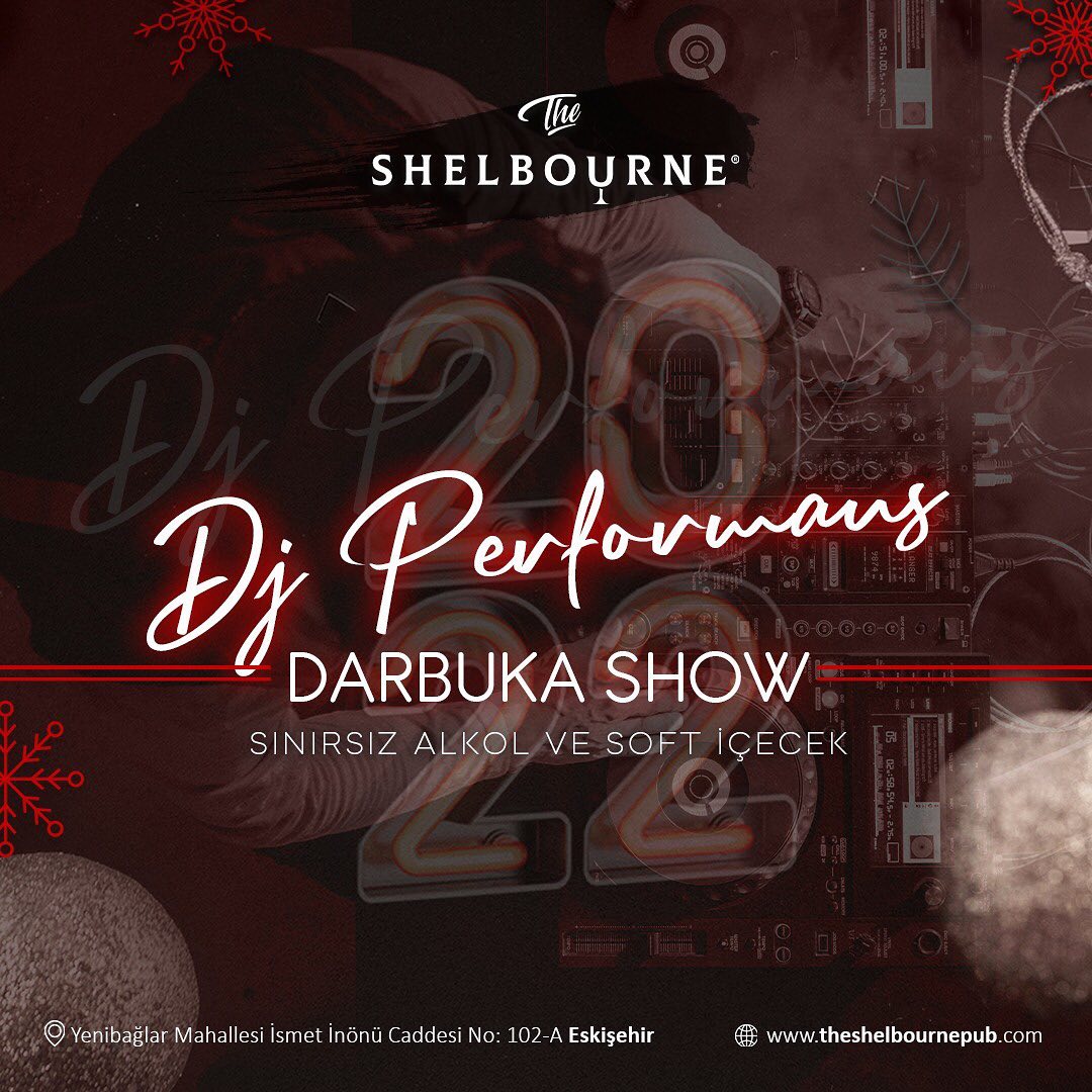 The Shelboure Pub Eskişehir Yılbaşı Programı 2022