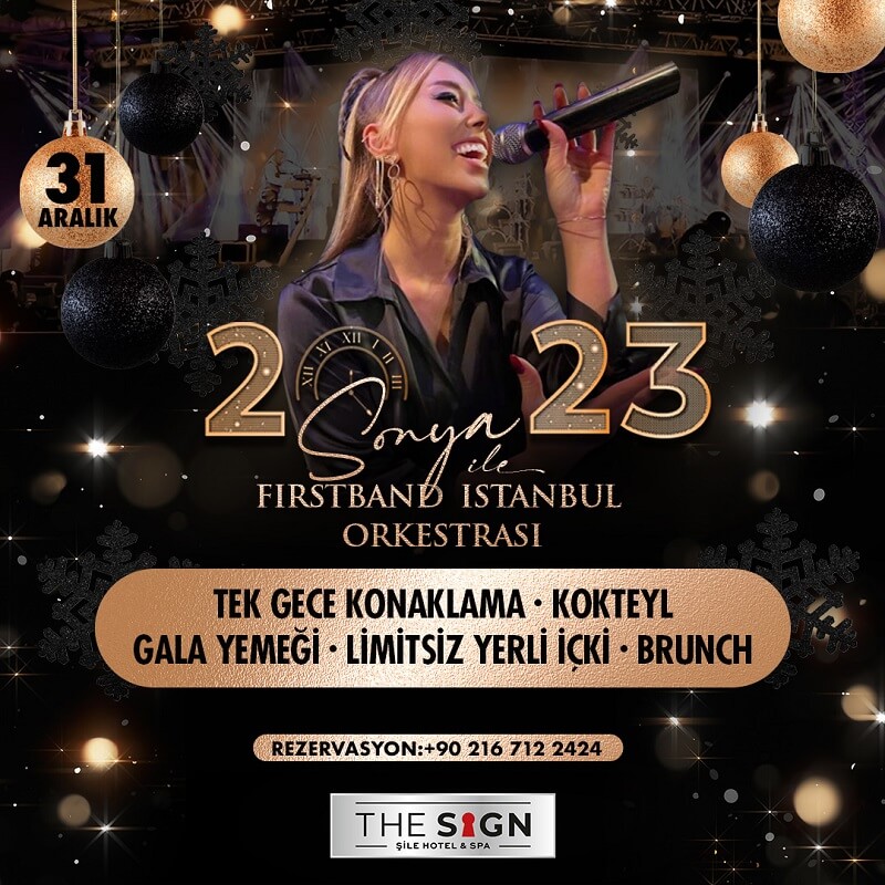 The Sign Şile Hotel İstanbul Yılbaşı Programı 2023