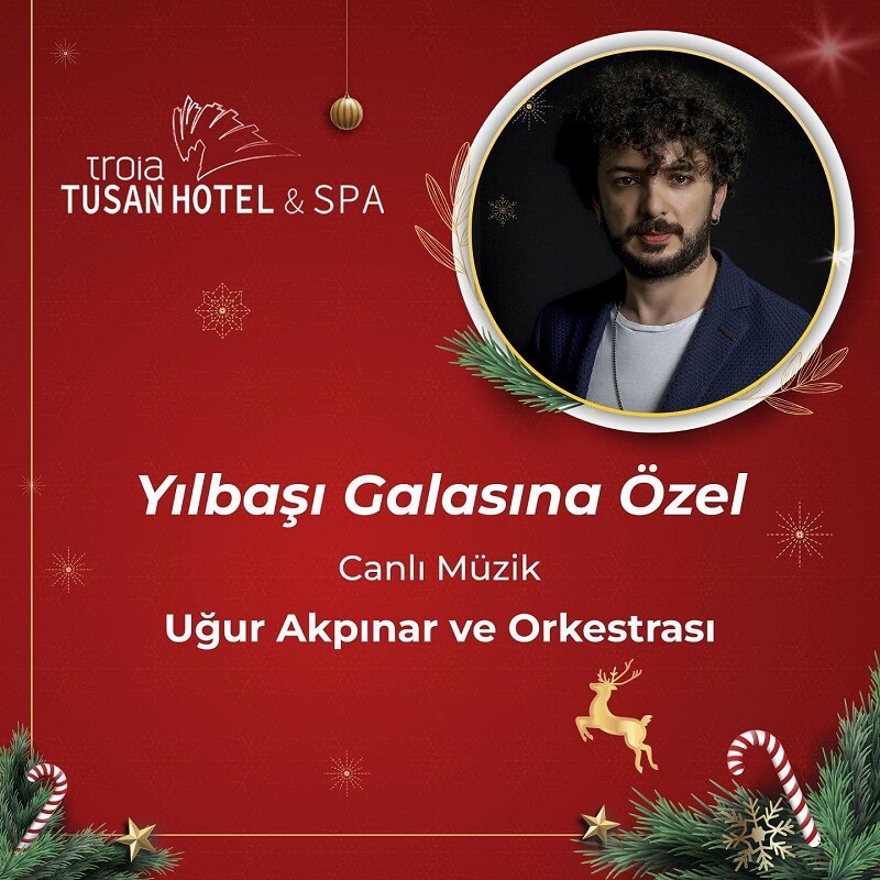 Troia Tusan Hotel Çanakkale Yılbaşı Programı 2023