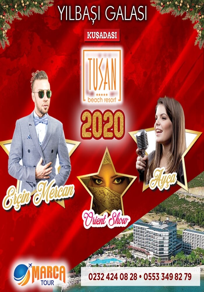 Tusan Beach Resort Yılbaşı Programı 2020