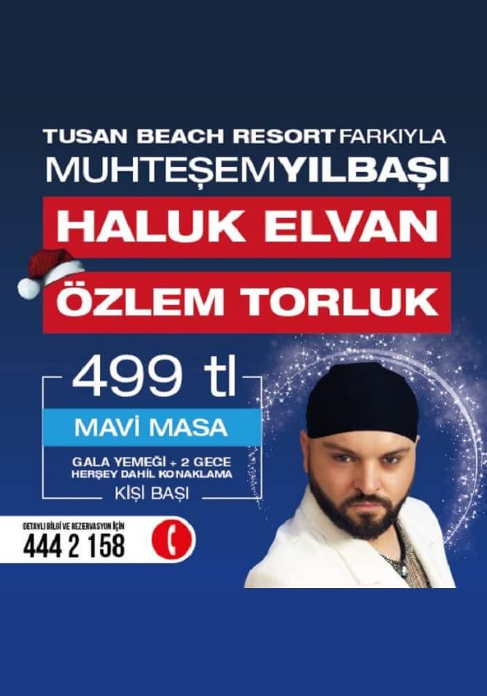 Tusan Beach Resort Yılbaşı 2018