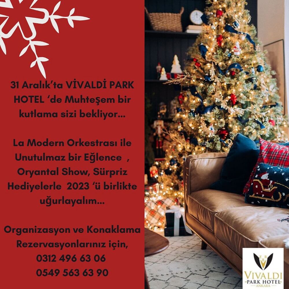 Vivaldi Hotel Ankara Yılbaşı Programı 2024