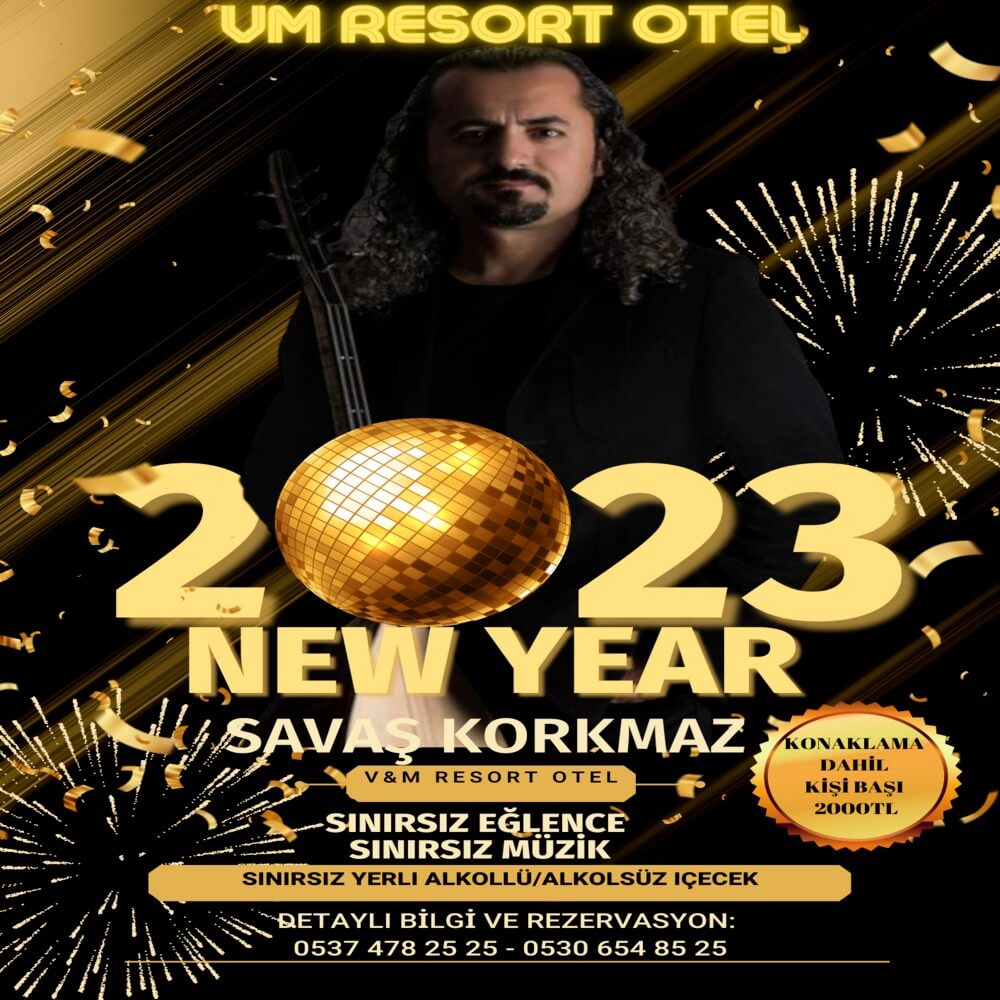 VM Resort Otel Mersin Yılbaşı Programı 2023