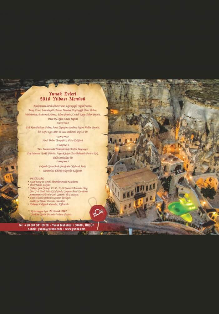 Yunak Evleri Yılbaşı 2018